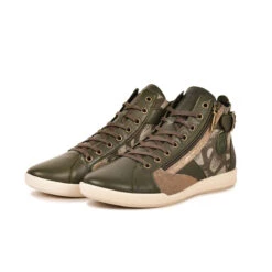 Pataugas PALME/WT F4H KAKI -Pataugas 628274 BASKET FEMME PALME WT KAKI 5