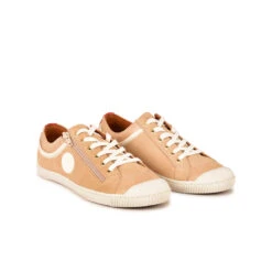 Pataugas BISK/MIX F2I BEIGE -Pataugas BASKET FEMME BISK MIX F2I BEIGE 628362 150 4