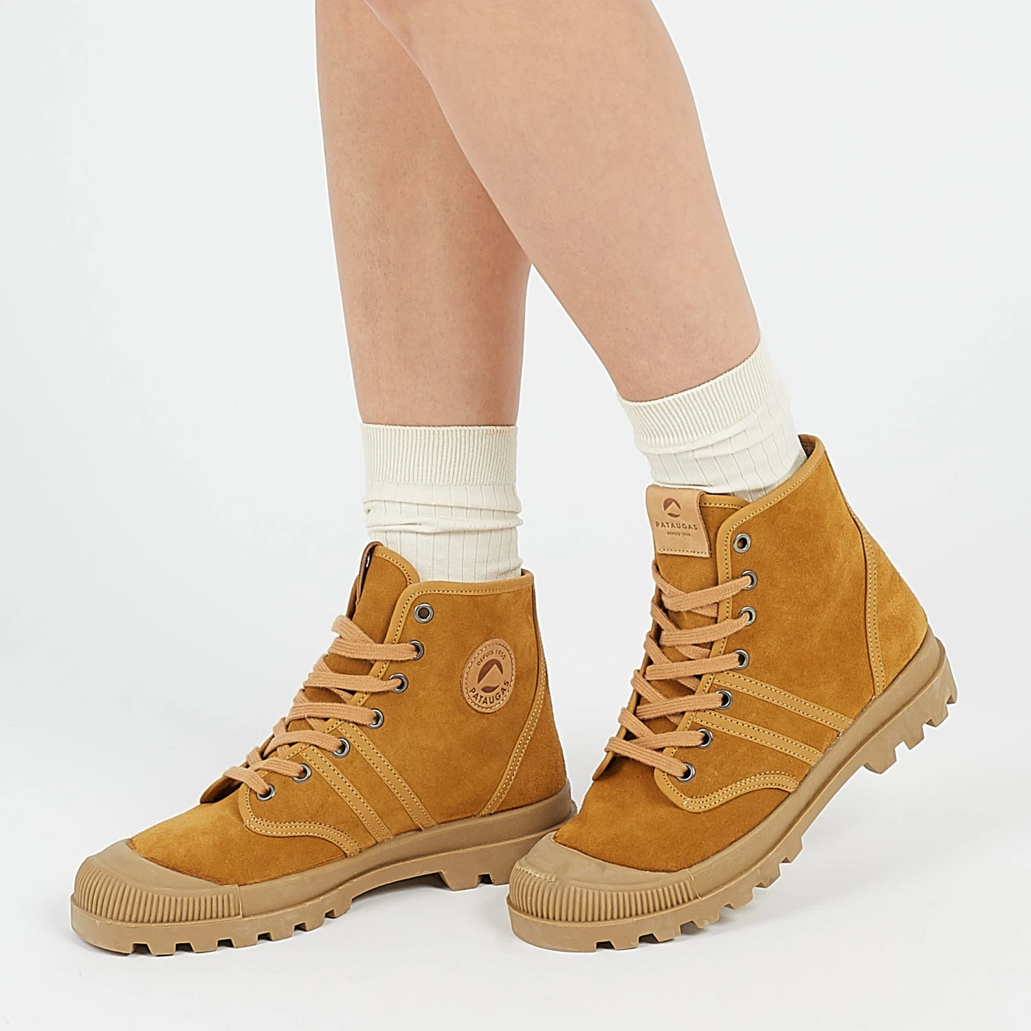 Pataugas AUTHENTIQUE/S F4G OCRE 2 Pataugas AUTHENTIQUE/S F4G OCRE – Image 2