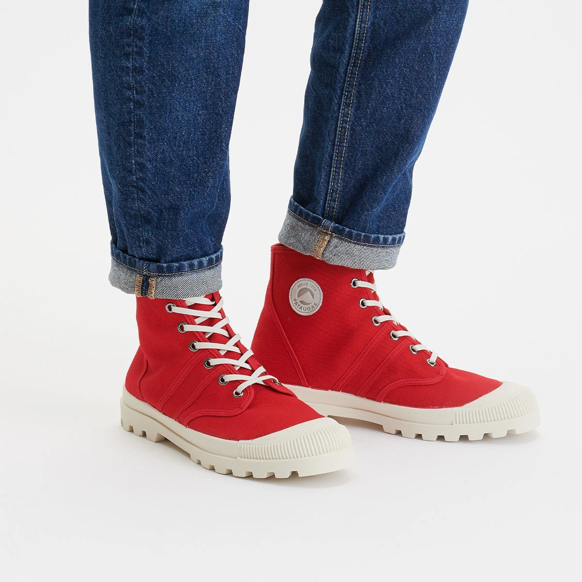 Pataugas AUTHENTIQUE/T H4G ROUGE 2 Pataugas AUTHENTIQUE/T H4G ROUGE – Image 2